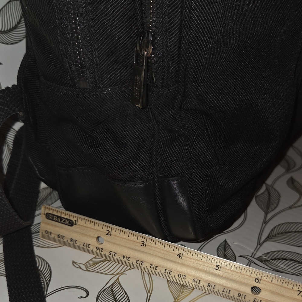 Boggi Milano Technical Fabric Business Backpack - Black - Picture 7 of 14